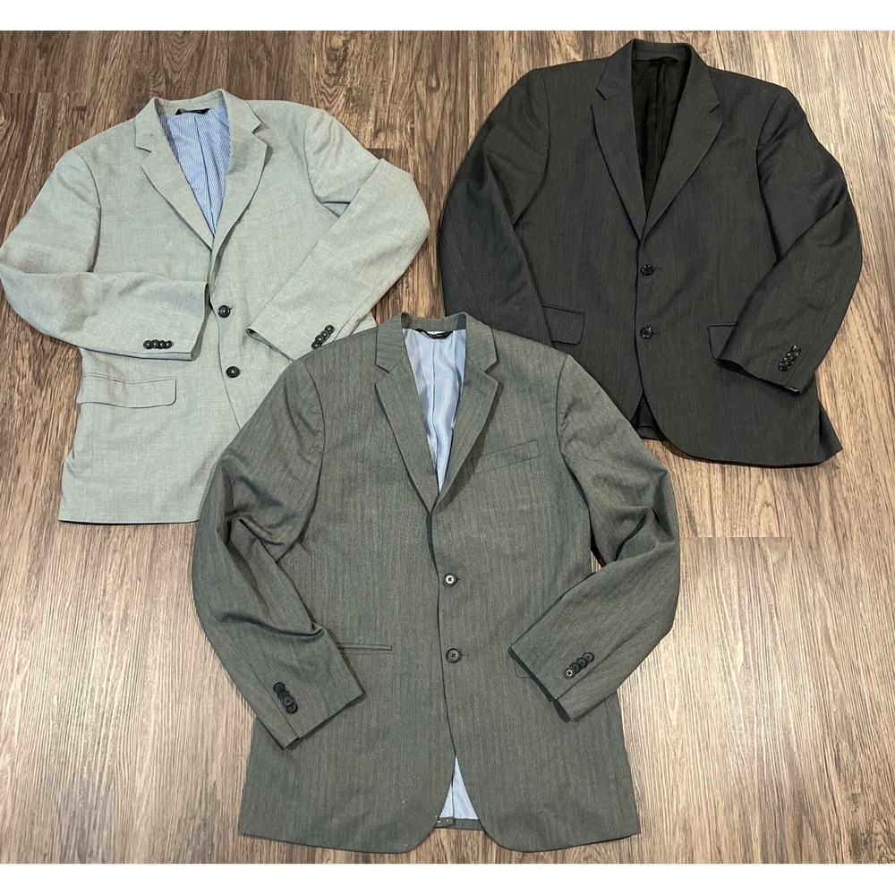 Lot 3 Banana Republic Blazer Mens 40R Tailored Fit Sport Coat Suit Jackets
